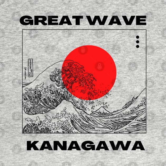 Great Wave Kanagawa by UrbanBlazeStudio